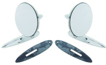 Load image into Gallery viewer, Chrome Exterior Mirror Set For 1955-1957 Chevrolet Bel Air 150 210 Nomad Del Ray