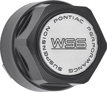 Load image into Gallery viewer, OER Gloss Black WS6 Wheel Center Cap Set 1982-1992 Pontiac Firebird and Trans AM