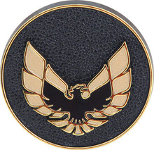 Load image into Gallery viewer, OER Black and Gold Door Panel Emblem Set 1970-1981 Firebird and Trans AM