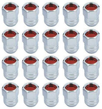 Load image into Gallery viewer, OER Red Rally II Center Lug Nut Set 1967-1970 Pontiac GTO and Firebird