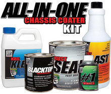 Load image into Gallery viewer, KBS All In One Chassis Frame Coater Rust Preventative Paint Kit Gloss Black