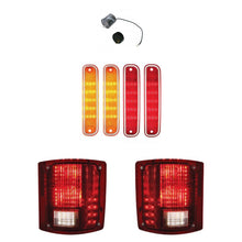 Load image into Gallery viewer, United Pacific Sequential LED Tail Lamp Marker Lamp Set 1973-80 Chevy GMC Truck