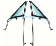 Load image into Gallery viewer, OER Tinted Glass Vent Window Assembly Set 1967 Pontiac Firebird & Chevy Camaro