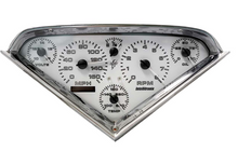 Load image into Gallery viewer, Intellitronix White LED Analog Replacement Gauge Cluster 1955-1959 Chevy Trucks