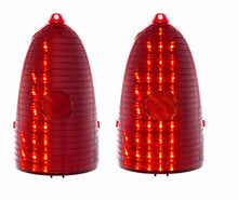 Load image into Gallery viewer, United Pacific One-Piece Style Sequential LED Tail Light Set 1955 Bel Air