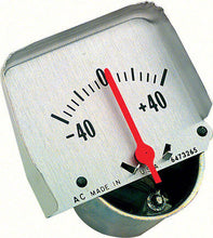 Load image into Gallery viewer, OER 6473265 Console Amp Gauge Silver 1968-1976 Camaro Chevy II Nova Ventura GTO