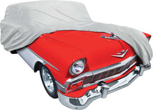 Load image into Gallery viewer, OER Gray Softshield Cotton Flannel Car Cover 1956 Chevy Nomad and Safari Wagons