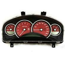 Load image into Gallery viewer, GM NOS 92172960 Red Instrument Gauge Cluster 2004-2006 Pontiac GTO Models