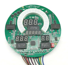 Load image into Gallery viewer, Intellitronix Teal LED Digital Gauge Cluster 1955-1986 Jeep CJ Models