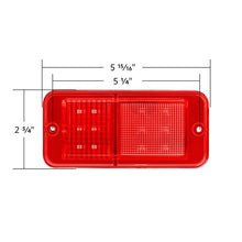 Load image into Gallery viewer, Rear Red 12 LED Standard Side Marker Light For 1968-1972 Chevy/GMC Trucks