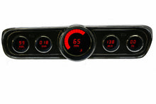 Load image into Gallery viewer, Intellitronix Red LED Digital Gauge Cluster Panel 1965-1966 Ford Mustang