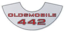 Load image into Gallery viewer, Reproduction 442 Air Cleaner Decal 1969-1972 Oldsmobile 442 and Cutlass Models