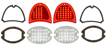 Load image into Gallery viewer, United Pacific LED Tail Light & Back Up Light Set 1957 Chevrolet Bel Air 150 210