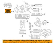 Load image into Gallery viewer, Genuine GM NOS 92057040 Premium Unleaded Label 2004-2006 Pontiac GTO