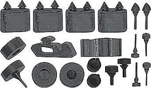 Load image into Gallery viewer, OER Rubber Stopper Kit Doors Hood Trunk Glovebox For 1968 Chevrolet Camaro RS