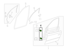 Load image into Gallery viewer, GM NOS 92075344 Left Hand Side Door Hinge 2004-2006 Pontiac GTO LS1 LS2