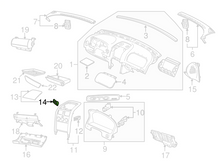 Load image into Gallery viewer, GM NOS 92100198 Instrument Cluster Trim Clip 2004-2006 Pontiac GTO