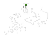 Load image into Gallery viewer, GM NOS 92207627 Power Steering Fluid Reservoir Cap 2008-2009 G8 2011-13 Caprice