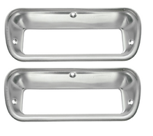 Load image into Gallery viewer, Park Lamp Light Bezel and Gasket Set For 1962-1966 Chevy and GMC Trucks