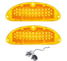 Load image into Gallery viewer, United Pacific Front LED Parking Light Set For 1955 Chevy Bel Air 150 210