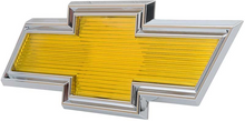 Load image into Gallery viewer, OER Gold Bow Tie Grille Emblem GM Licensed 1975-1979 Chevy Truck Blazer Suburban