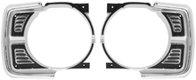 Load image into Gallery viewer, OER Reproduction Headlamp Bezel Set For 1969 Dodge Dart Models