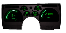 Load image into Gallery viewer, Intellitronix Green LED Digital Gauge Cluster 1991-1992 Chevy Camaro Models