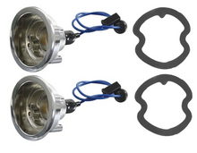 Load image into Gallery viewer, RestoParts Back-Up Lamp Housing Set 1964-1966 GTO Lemans Grand Prix Bonneville