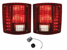 Load image into Gallery viewer, United Pacific Sequential LED Tail Lamp Set 1973-1987 Chevrolet GMC Truck