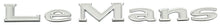 Load image into Gallery viewer, Front Fender/Rear Quarter Panel Emblem Letter Set For 1967-1969 Pontiac LeMans