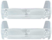 Load image into Gallery viewer, OER Clear Park Light Lamp Lens Set 1967 Chevy Impala Bel Air Biscayne Caprice