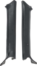 Load image into Gallery viewer, OER Black Pillar Post Molding Set 1969 Chevy Camaro Coupe Models