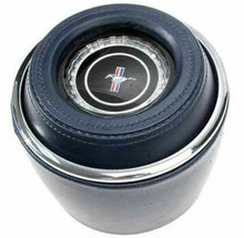 Load image into Gallery viewer, OER Steering Wheel Padded Horn Cap Blue 1967 Ford Mustang