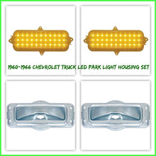 Load image into Gallery viewer, United Pacific LED Amber Park Lamp and Housing Set 1960-1966 Chevrolet Truck