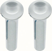 Load image into Gallery viewer, OER Chrome Door Lock Knob Set Barracuda Dart Duster Satellite Roadrunner