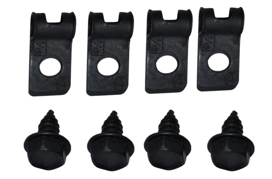 8 Piece Fuel Line Clip Set 19471959 Chevy and GMC Pickup Trucks 2WD M