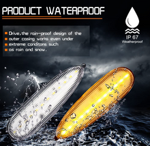 Load image into Gallery viewer, Amber LED With Clear Lens Side Marker Lamp 2004-2006 Pontiac GTO Models