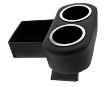 Load image into Gallery viewer, Madrid Black Universal Hot Rod Drinkster Floor Console With Cup Holders Classic