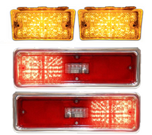 Load image into Gallery viewer, DIGI-TAILS LED Tail Light and Front Marker Light Panel Set 1970-1972 Chevy Nova