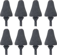 Load image into Gallery viewer, OER 8 Piece Rubber Cowl Vent Bumper Set 1955-1956 Chevy Bel Air 150 210 Nomad