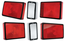 Load image into Gallery viewer, OER Reproduction Tail Lamp and Backup Lamp Lens Set 1971 Dodge Charger Models