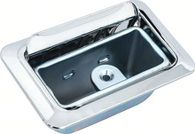 Load image into Gallery viewer, OER Chrome Ribbed Lid Rear Ashtray Assembly For 1967-1976 Camaro Firebird Impala