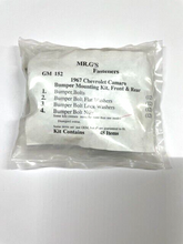 Load image into Gallery viewer, 48 Piece Front and Rear Bumper Bolt Set For 1967 Chevrolet Camaro Models