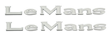 Load image into Gallery viewer, Front Fender/Rear Quarter Panel Emblem Letter Set For 1967-1969 Pontiac LeMans