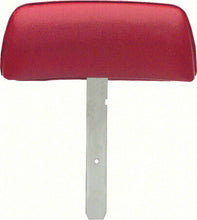 Load image into Gallery viewer, OER Red Headrest Assembly Set 1969 Pontiac Firebird and Chevrolet Camaro