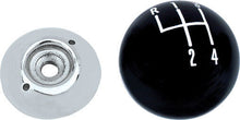 Load image into Gallery viewer, OER Black 4 Speed Shift Knob W/ 5/16"-18 SAE Thread GTO Firebird Grand Prix