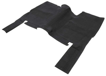 Load image into Gallery viewer, OER Black Rubber Floor Mat With Large Hump For 1967-1972 Chevy and GMC Trucks