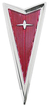 Load image into Gallery viewer, Diecast Front Header Arrowhead Emblem For 1972 Pontiac LeMans Made in the USA