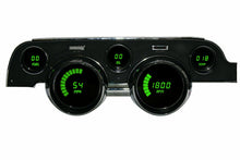 Load image into Gallery viewer, Intellitronix Green LED Digital Gauge Cluster Panel 1967-1968 Ford Mustang