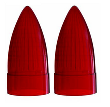Load image into Gallery viewer, United Pacific Red Tail Light Lens Pair 1959 Cadillac DeVille Eldorado Fleetwood